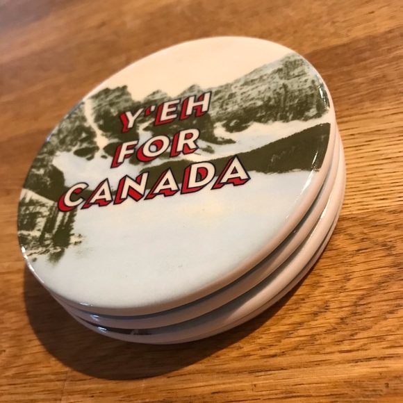 🇨🇦Set of 4 Canada Coasters - Arborist - Eh - Canadian🇨🇦 🌲 - Picture 8 of 9